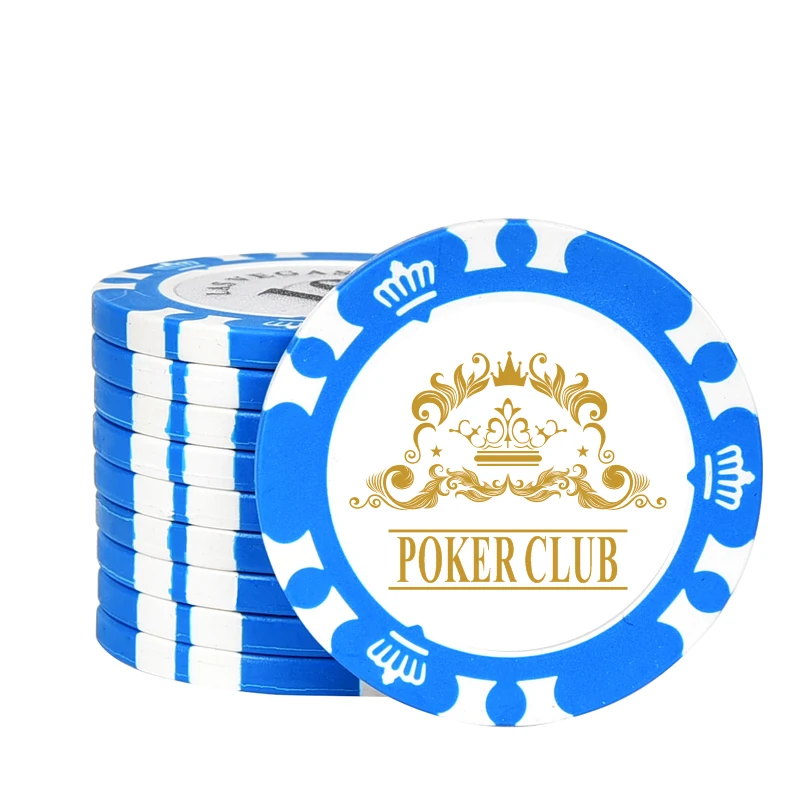 10 шт./лот Премиум глиняные чипы 14 г без значения шаблон высокого качества техасский холдем покер азартные игры чип казино