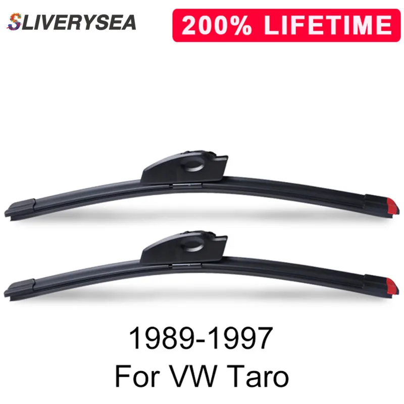 

SLIVERYSEA Replace Wiper Blade for Taro 1989-1997 Silicone Rubber Windshield Windscreen Wiper Auto Car Accessories