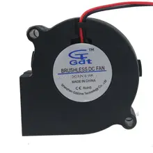 1 Unidades Gdstime DC 12 V Sin Escobillas Ventilador de Refrigeración De Escape Portátil Ventilador 2Pin 60mm 60*60x28mm 6028 S