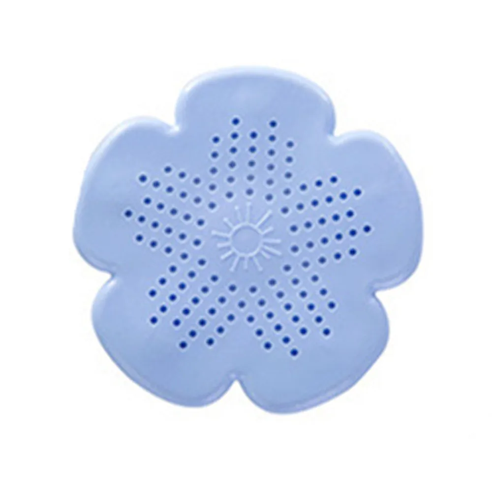 ISHOWTIENDA High Quality Kitchen Bathroom Anti Clogging Silicone Drain Sink Sewer Debris Filter Net PK