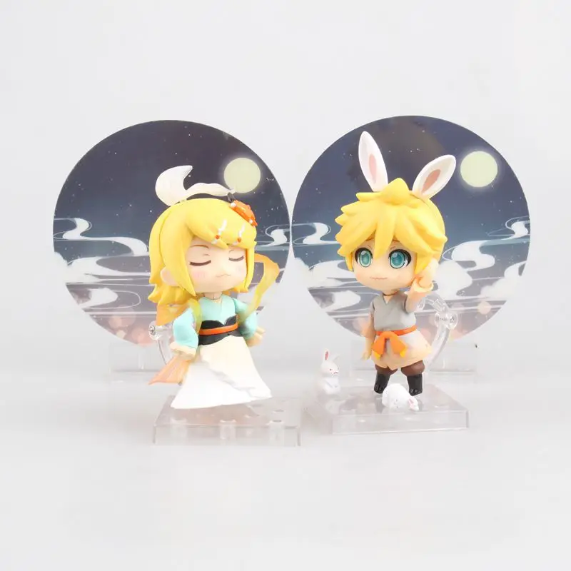 

Anime Nendoroid Action Figure VOCALOID Hatsune Miku 768 Kagamine Rin 769 Ren Len Harvest Moon Ver PVC 10CM Cute Decoration Toy