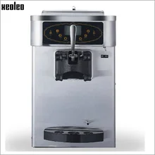 XEOLEO машина для предварительного приготовления мороженого с перемешиванием мороженого, машина для приготовления замороженного йогурта с одним ароматом, мягкая заморозка, 15 л/ч
