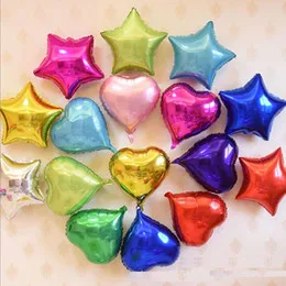 10pcs Heart Foil Balloons 10inch font b Valentines b font font b Day b font Wedding