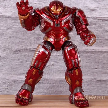 

Hulkbuster Ironman Action Toy Marvel Avengers Endgame PVC Collectible Model Figure Iron Man With Light 18.5cm