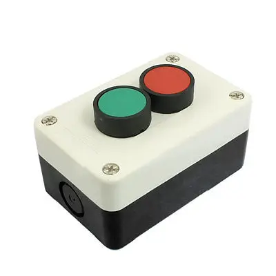 

Momentary Push Button Red Green 2 Switch Control Station Ui 600V Ith 10A
