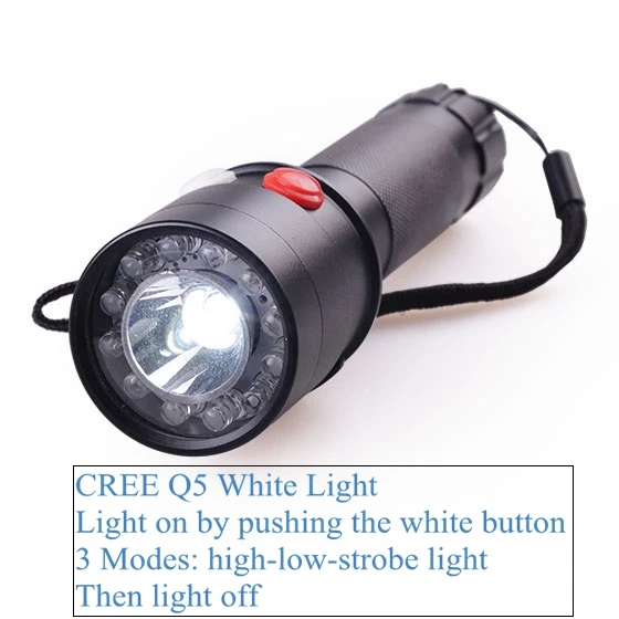 Железнодорожный сигнальный светильник-вспышка для походов, охоты, светодиодный светильник-вспышка 5 Вт, белый, красный, зеленый светильник, фонарь