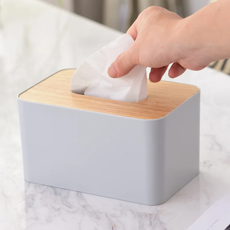 Японский стиль, деревянная бумажная коробка для полотенец, коробка для салфеток с Солт для телефона, креативная Бытовая коробка для хранения обеденного стола