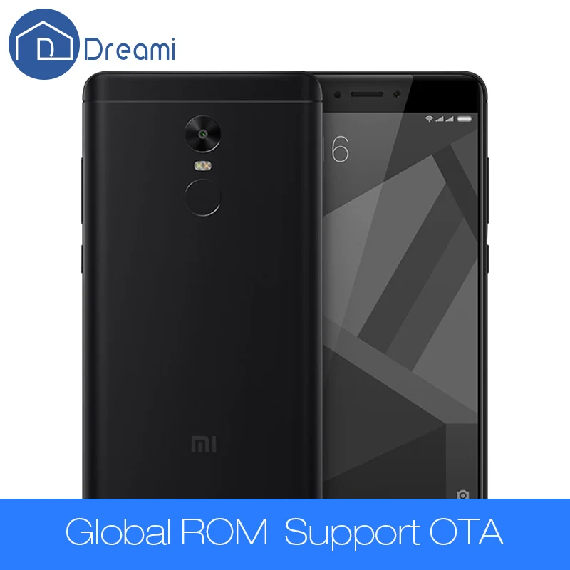 Dreami Original Redmi Note 4X Qualcomm 3GB 32GB Snapdragon 625 Мобильный Телефон 4100 мАч Note4X | Мобильные