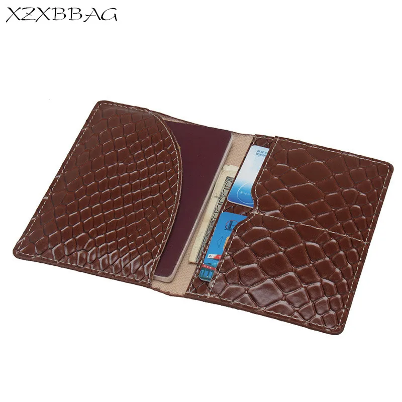 Buy XZXBBAG Multifunction PU Travel Passport Bag Men