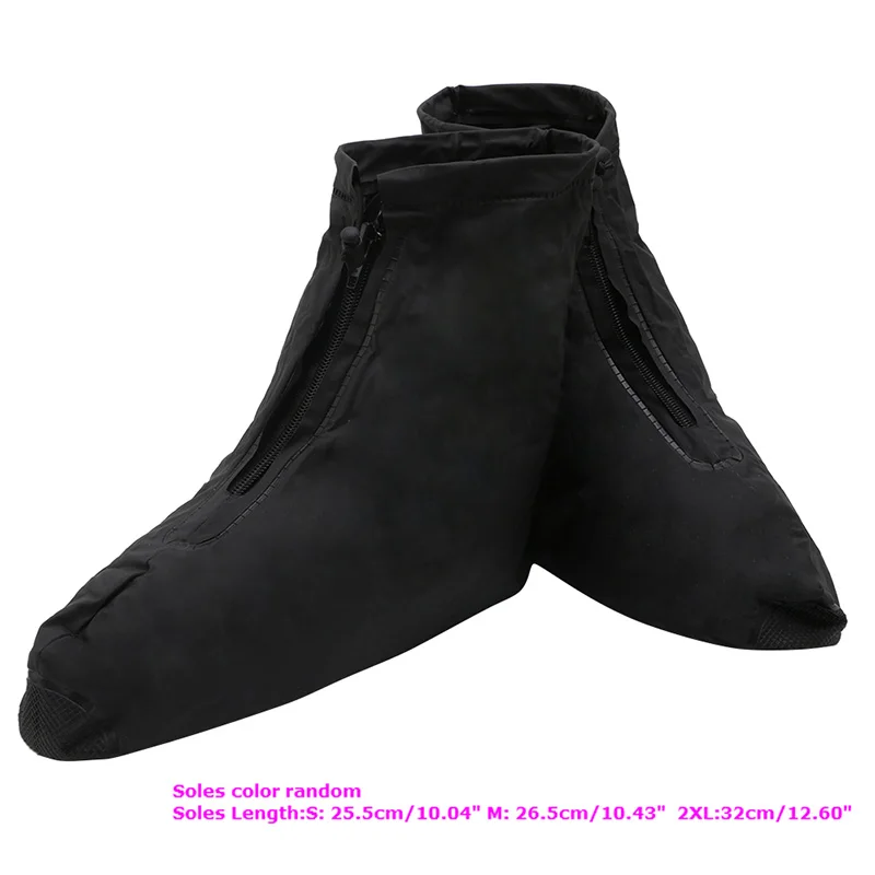 S-XXL многоразовые ботинки для дождливой погоды; зимние бахилы; Водонепроницаемая Обувь