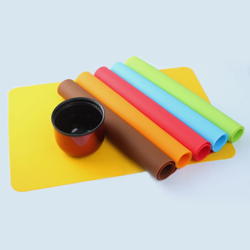 

40x30cm Silicone Baking Mats Liner Best Quality Silicone Oven Mat Heat Insulation Pad Bakeware Kid Table Mat Free Shipping