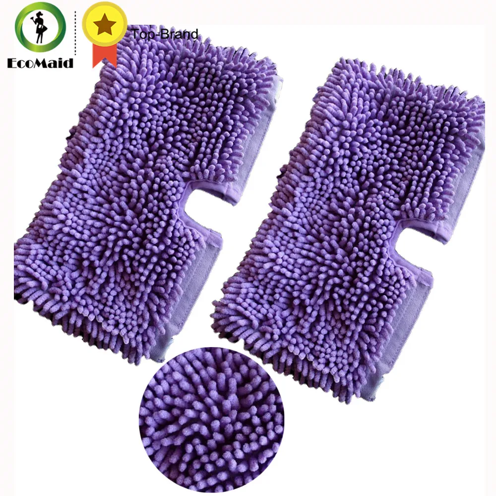 2 Pack Washable Microfiber Mop Pads Replacement for Shark Steam Pocket Mops S3500 S3601 S3550