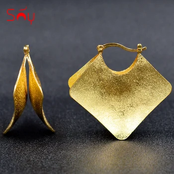 

Sunny Jewelry Maxi Trendy Cross Geometric Jewelry Earrings 2020 Big Hoop Earrings For Women Girls For Birthday Party Daily Gifts