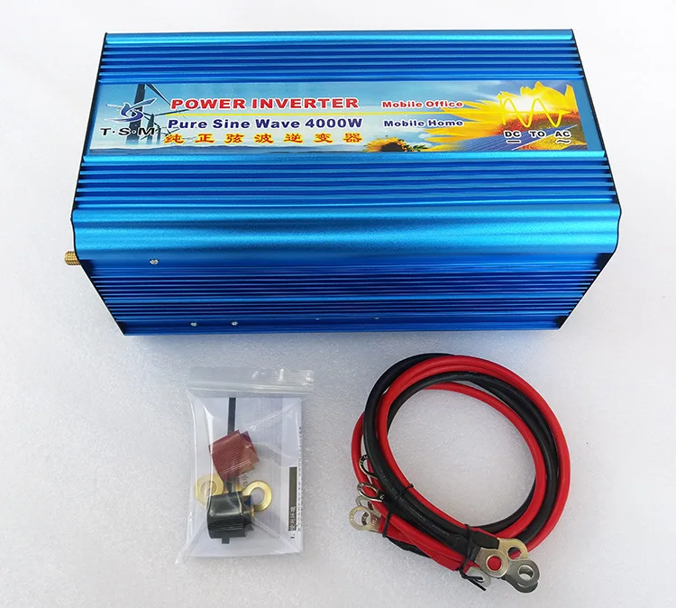 

4000W Car Vehicle Power Inverter Pure Sine Wave 12V DC to 220V AC Car Inverter digital display