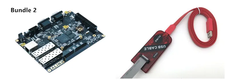 Xilinx FPGA Artix7 Artix-7 макетная плата XC7A100T 8 ГБ DDR3 и Xilinx платформенный кабель USB программатор - Цвет: Bundle2