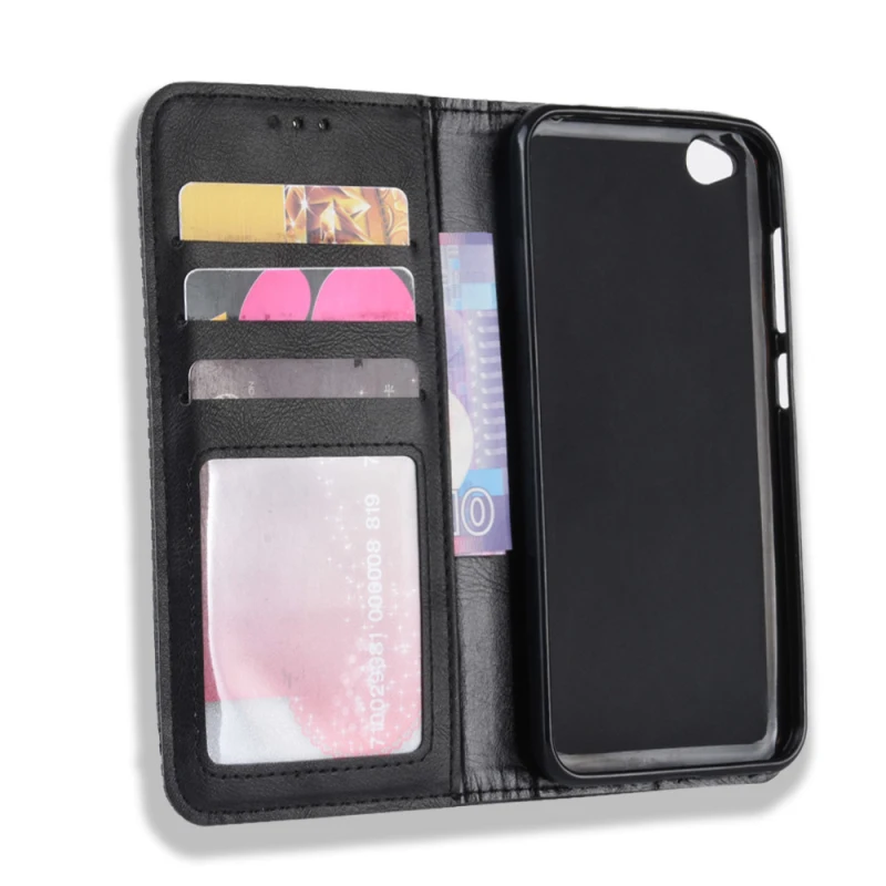 Xiaomi Redmi GO Retro leather flip case_3