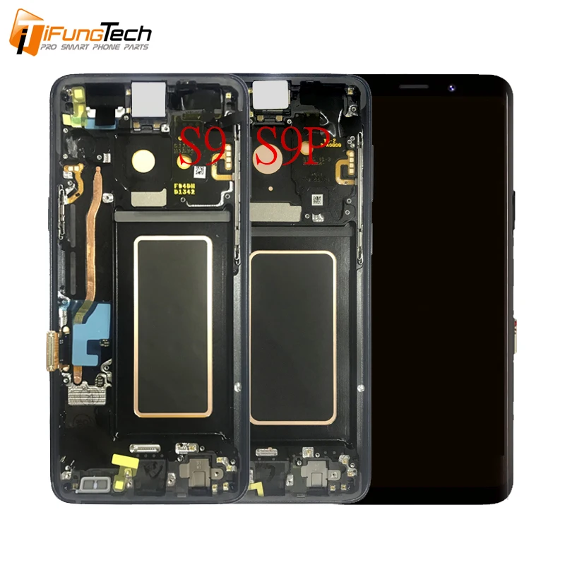 Full Original New 100% Work Super AMOLED 5 8 &quotдля Samsung Galaxy S9 LCD 6 2&quot Plus + дисплей с сенсорным экраном и