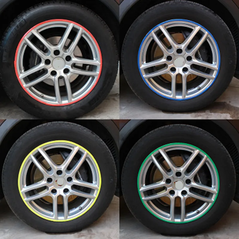 Светоотражающие наклейки на колеса автомобиля DIY модифицированные мотоцикла