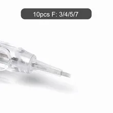 agujas cartucho tattoo cartridge needle for tattoo 3F 4F 5F 7F micropigmentacion naalden Permanent makeup needles