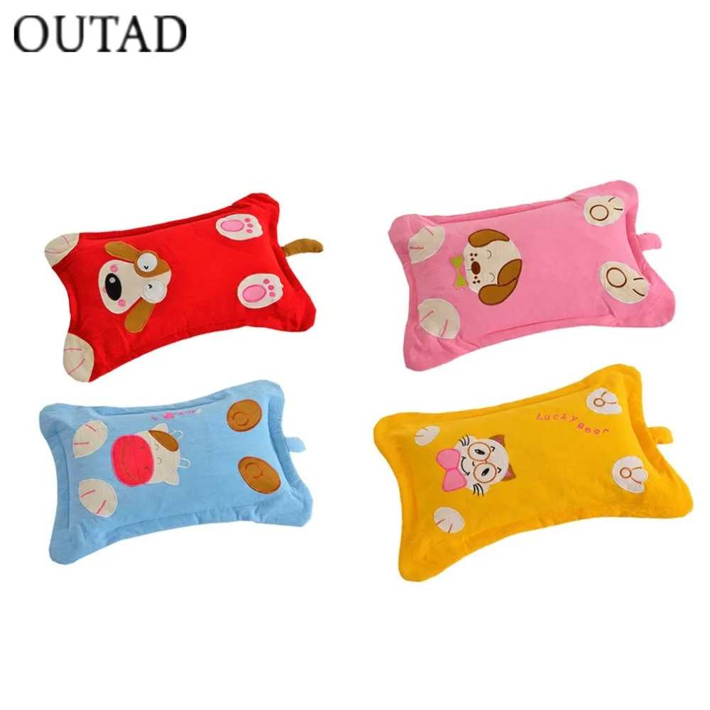 

OUTAD Baby Shaping Pillow Prevent Flat Head Infants Cotton Buckwheat Sleeping Pillows Newborn Baby Boy Girl Bedding 0-24 Month