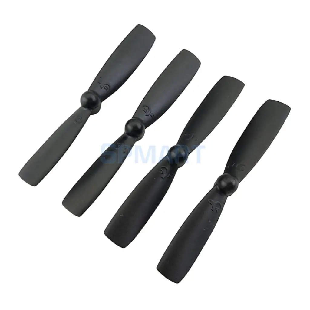 4pcs Black CW CCW Prop Propeller Spare Blade for MJX B3 Bugs 3 Mini RC Drone