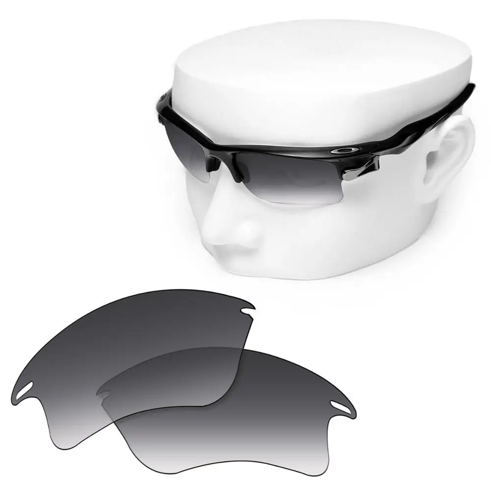 

OOWLIT поляризованные Сменные линзы серого градиента для-Oakley Fast Jacket XL OO9156 солнцезащитные очки