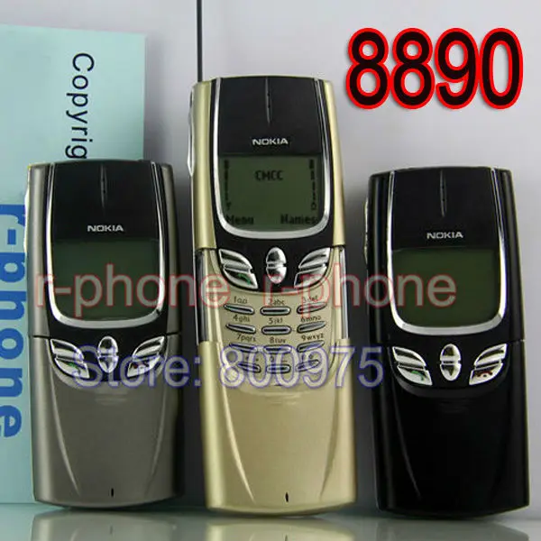 Оригинальный обновленный мобильный телефон NOKIA 8890 разблокированный GSM 900/1900 +