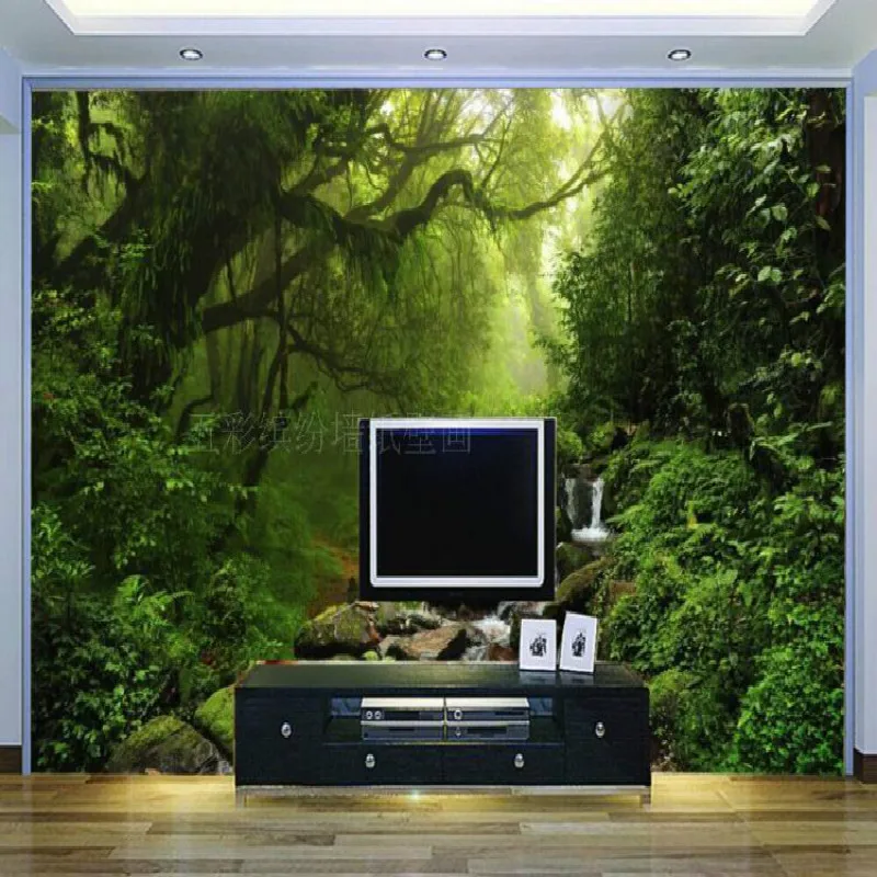 photo 3D wallpaper Custom natural sunlight green eye forest landscape wall paper for wall 3D bedroom for living room background photo 3D wallpaper Custom natural sunlight green eye forest landscape wall paper for wall 3D bedroom for living room background