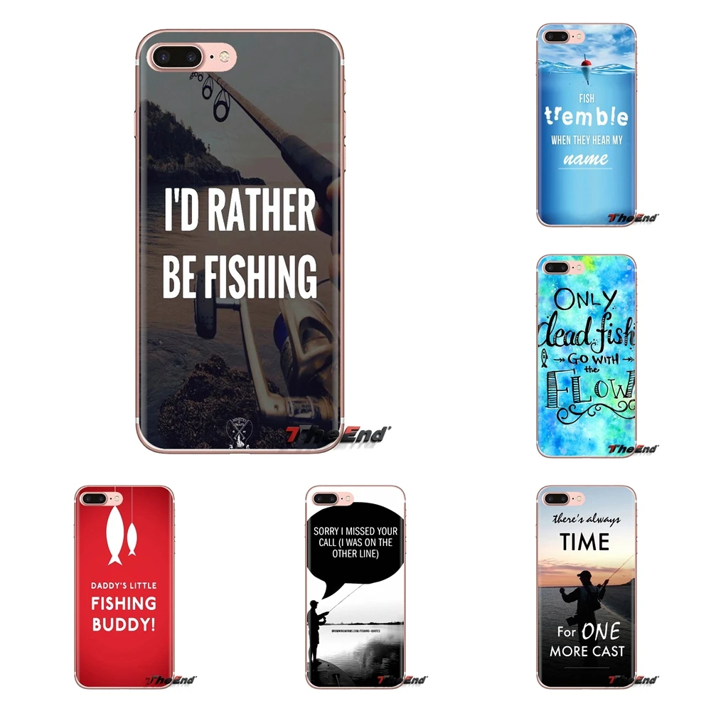 Рыболовные котировки Angling Go для Sony Xperia Z Z1 Z2 Z3 Z5 compact M2 M4 M5 C4 E3 T3 XA Huawei Mate 7 8 Y3II