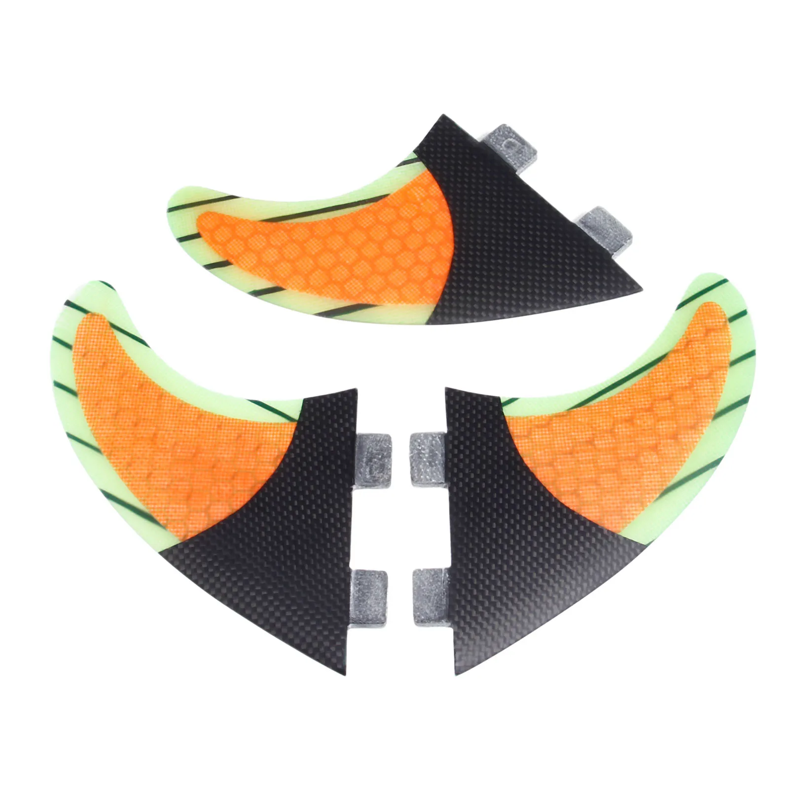 3 шт. FCS M/G5 Sup доска для серфинга стекловолокна соты угольные плавники Tri-Set серфинга плавники s-образный хвост руль аксессуары для серфинга