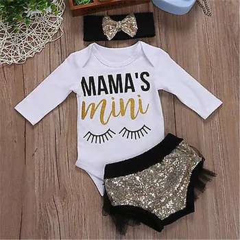 

Casual Baby Sets Active Girls Jumpsuits Brief Cute Baby Clothes