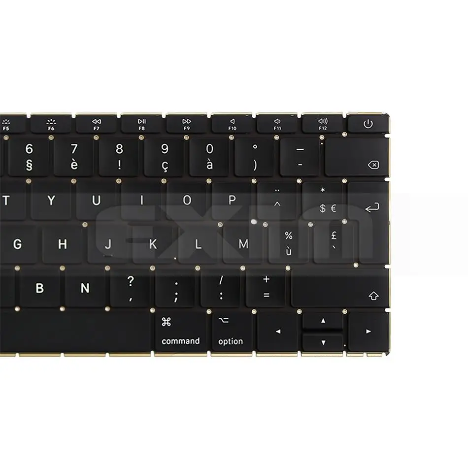 2016 2017 A1534 Французская клавиатура AZERTY для MacBook Retina 12 дюймов FR с подсветкой MLHA2 MLHC2