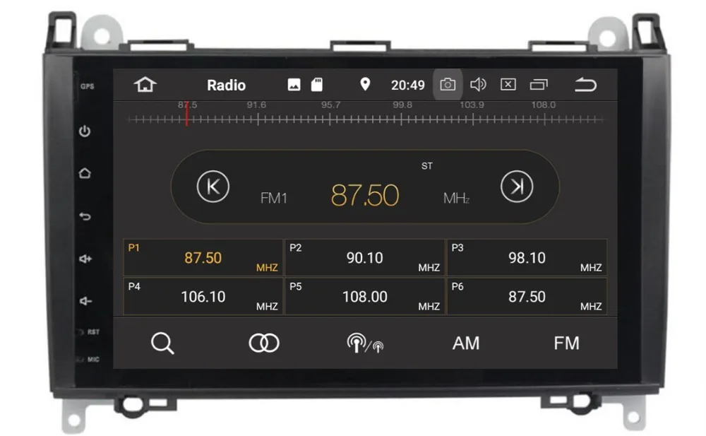 Sale Wholesale!PX30 car radio NODVD For Mercedes Benz Sprinter A class B200 Vito Viano W169 W245 W469 W906 NAVI with Radio 2 din WIFI 1
