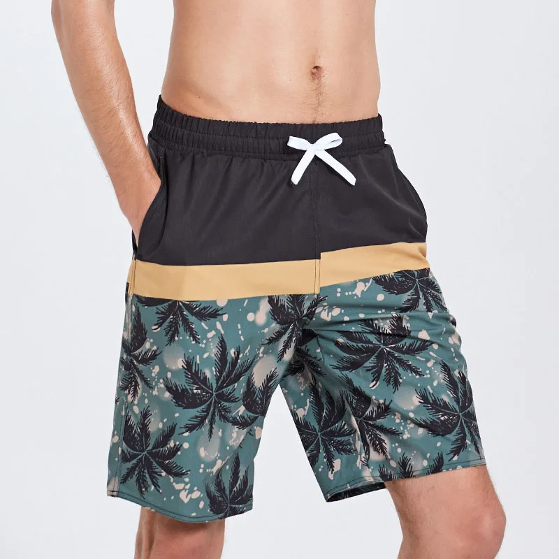 Men Beach shorts swimming trunks Geometric patterns board shorts