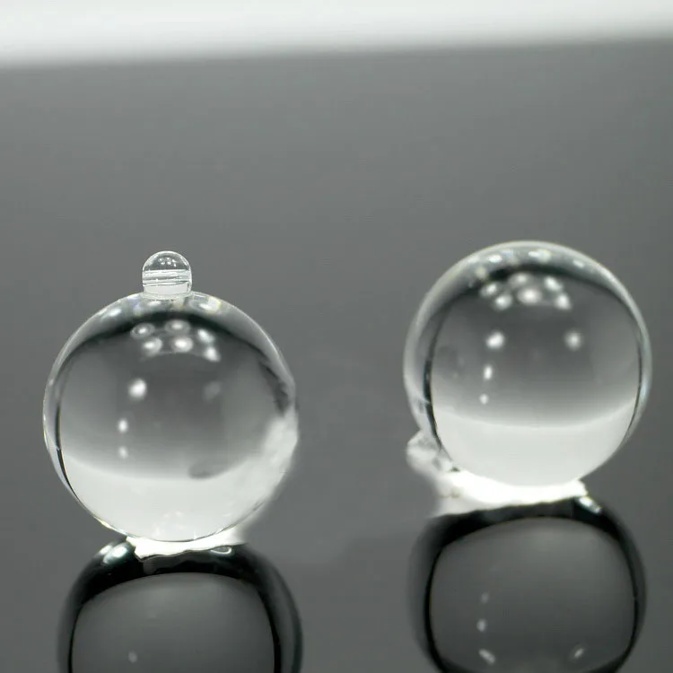 

20pcs/lot 40mm Rare Transparent Asian Quartz Crystal Sphere Smooth Good Luck feng shui ball Hanging Home Decoration