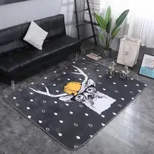 150*200CM Nordic Large Super Soft Flannel Abstract drawed Animal Carpet baby crawling pad thicken play mat Non-slip rug blanket 150*200CM Nordic Large Super Soft Flannel Abstract drawed Animal Carpet baby crawling pad thicken play mat Non-slip rug blanket