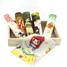 15*20 см для девочек ткань для самостоятельного окрашивания хлопок холст своими руками Лоскутная Ткань с цифровым принтом домашнего декора ручной работы кошелек материал D30