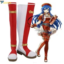 Fire Emblem The Binding Blade Lilina Cosplay Shoes Custom Made Boots custom made fire emblem if hinata cosplay costume
