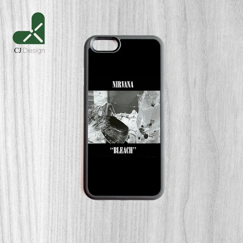 DIY Custom Made NIRVANA Bleach Printing Pattern Design
