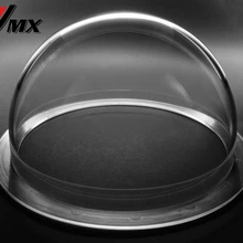 JMX 6,2 дюймовый акриловый внутренний/Открытый CCTV расширенная замена прозрачный корпус для купольной камеры