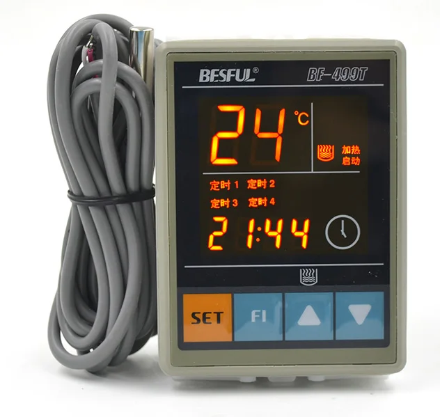 

Four Time Slots Intelligent Timing Thermostat Adjustable Temperature Controller