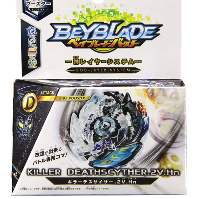 

Original TOMY Beyblade Burst GOD Layer System B-85 KILLER DEATHSCYTHER.2V.Hn bey blade bayblade Top Spinner Toy for Children