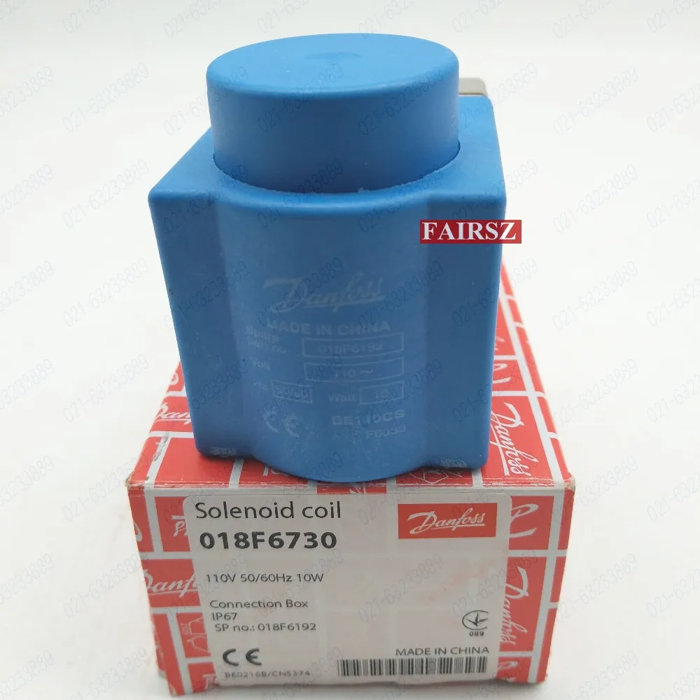 DANFOSS электромагнитный клапан катушки 110 В 018F6730 в