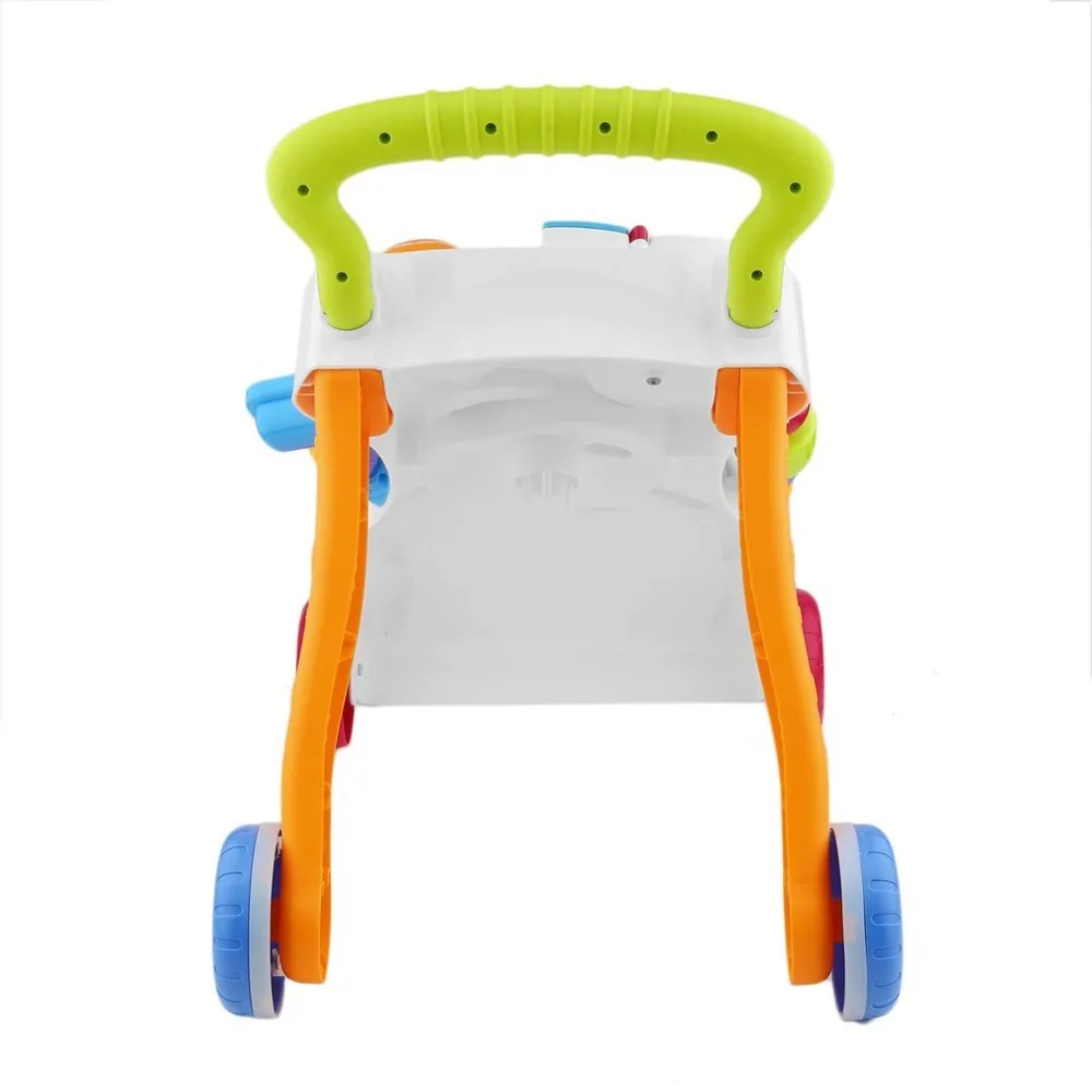 Детские Многофункциональные ходунки игрушка-тележка для ребенка Sit-to-ходунки для раннего обучения малыша с регулируемый винт
