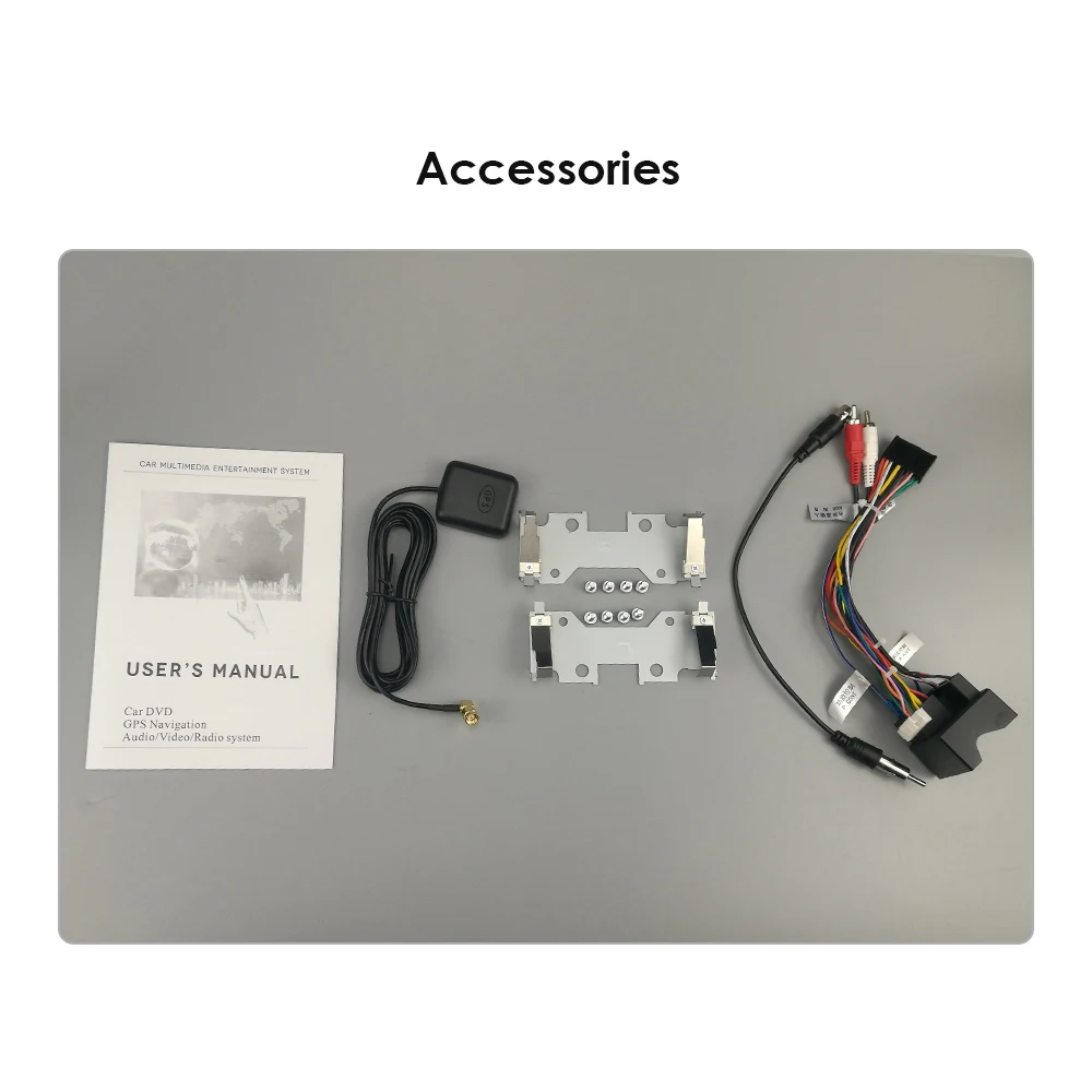 Clearance 7" Car DVD player For Ford Focus Mondeo S-Max 4 Galaxy Kuga Transmit  DAB+ BT Black Silver color OBD2 Free Map card+Rear Camera 5