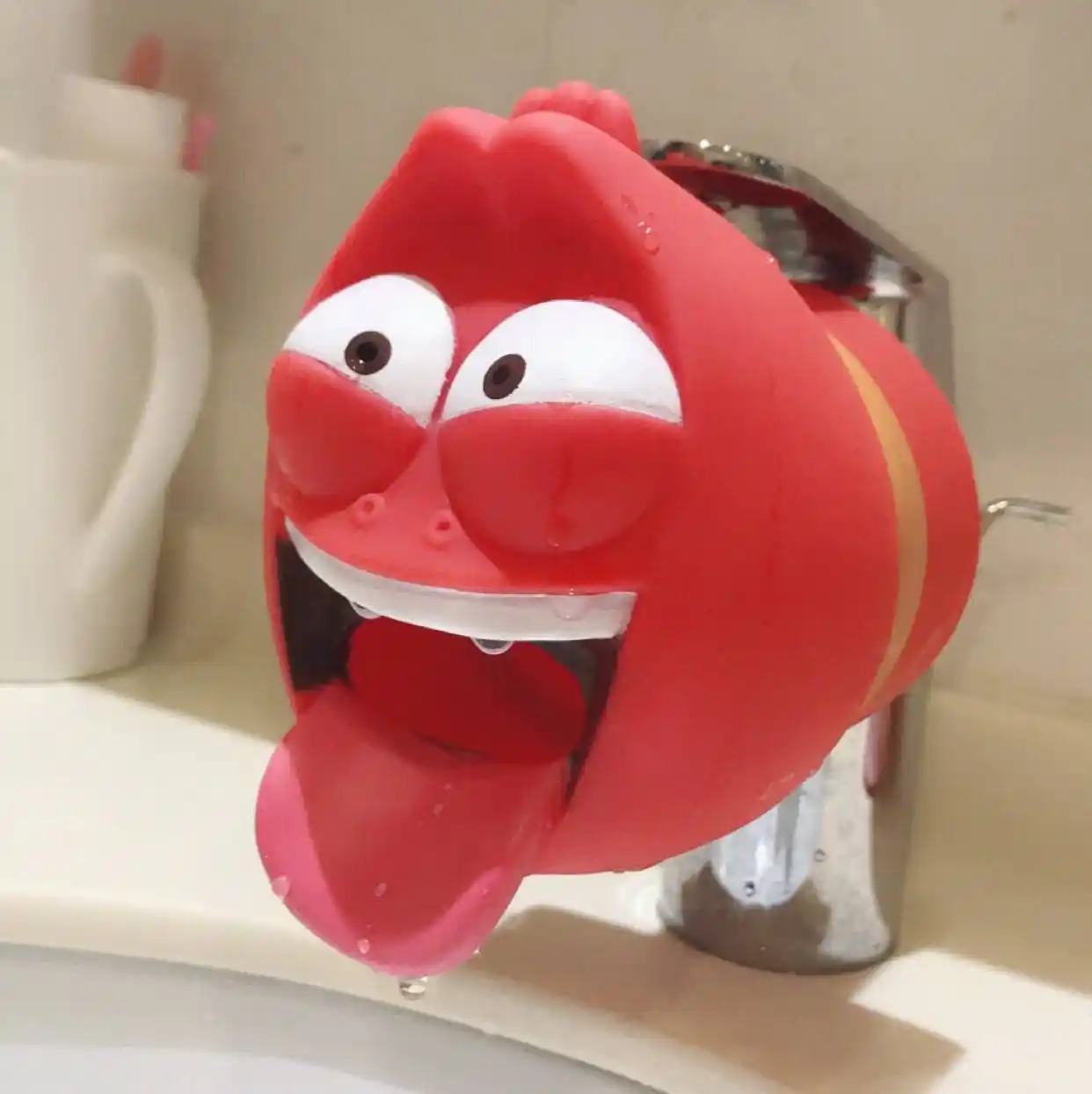 Bathroom Silicone Sink Water Faucet Tap Extender Kids Hand Washing