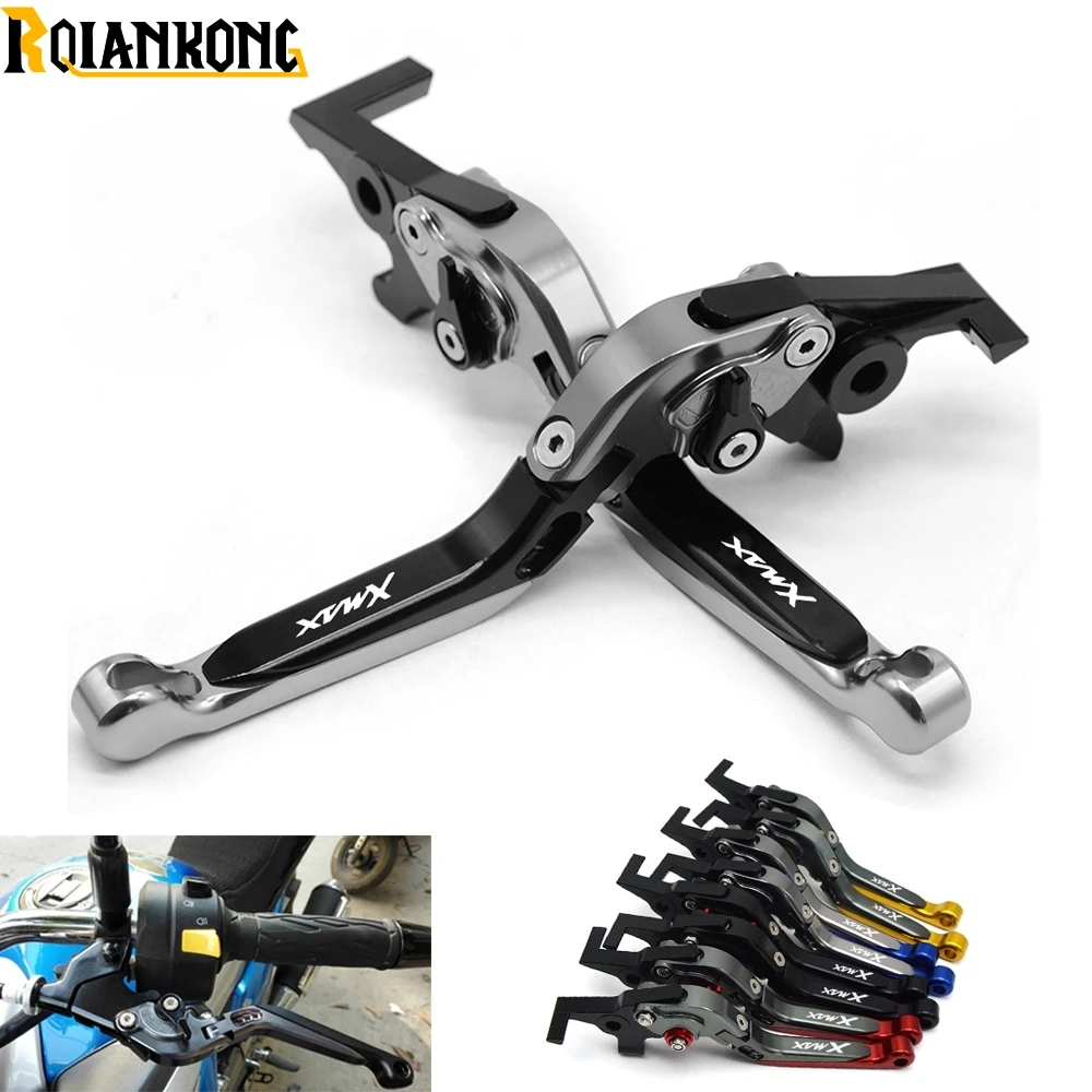 For YAMAHA XMAX125/XMAX250/XMAX 400 XMAX300 all yea  Motorcycle CNC  Adjustable  Brake Clutch Levers