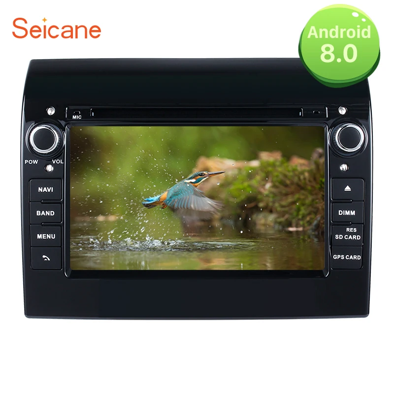 

Seicane 7" Android 8.0 Car Radio DVD Player GPS Navigation for 2007-2016 Fiat Ducato with 4G 32G Bluetooth Wifi HD Touchscreen