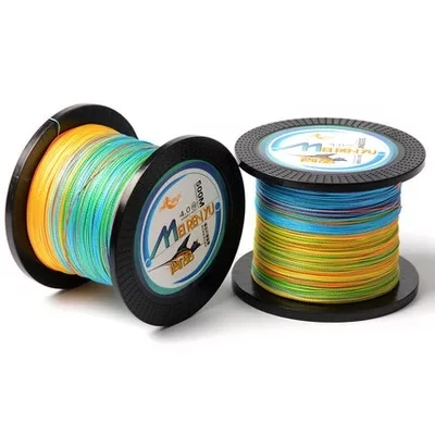 500 м 4 нити плетеные провода многоцветный 1 м 1 цвет многофиламентная PE плетеная леска
