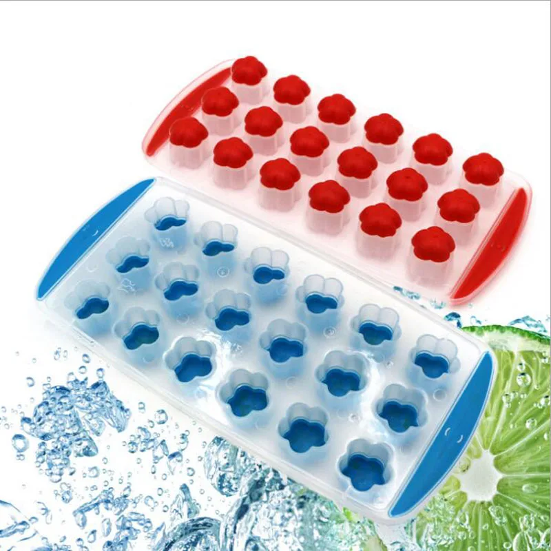 Silicone Ice Cube Jelly Chocolate Fruit Cake DIY Mould Mold Tray Pudding Hot